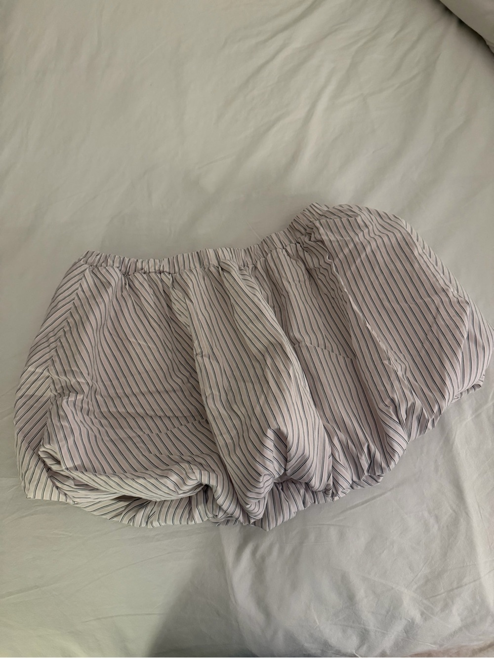 Aritzia Sunday Best Striped Bubble Skirt